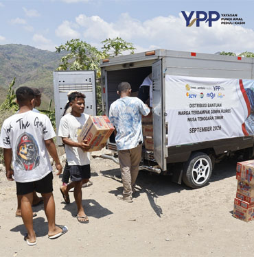 YPP Emtek Media Jangkau Manggarai Timur Salurkan Bantuan Gempa bombana dan Layanan Psikososial Anak